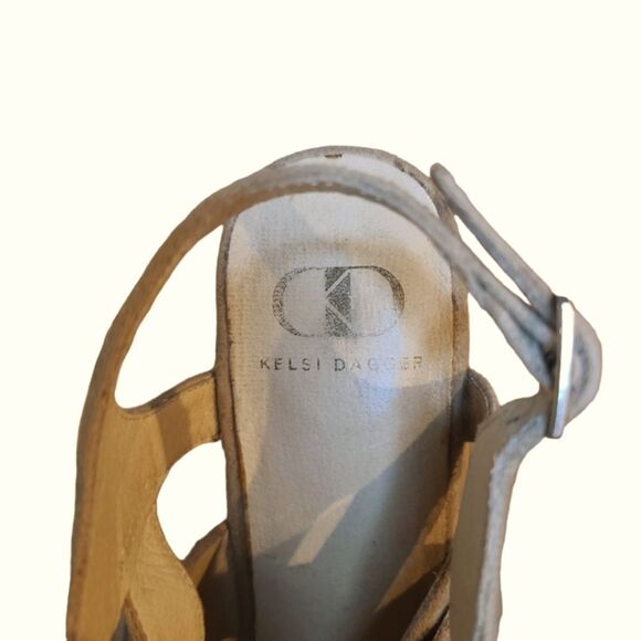 Kelsi Dagger Nadeen Chunky Platform Wedges - Picture 7 of 8